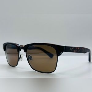 Maui Jim- KAWIKA MJ257-16C-Brown Tortoise-BRAND NEW CUSTOM FLASH BRONZE LENSES